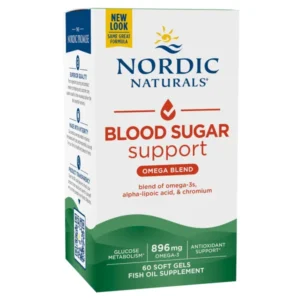 Nordic Naturals blood sugar support omega blend