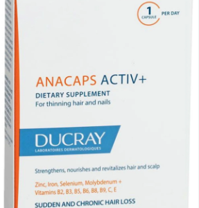 Anacaps Active + ducray supplement