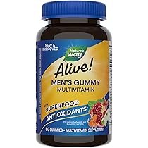 NATURES WAY Alive mens gummy multivitamins