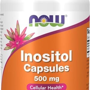 NOW INOSITOL CAPSULES 500MG