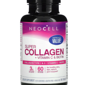 Neocell super collagen + vitamin c and biotin 180tabs