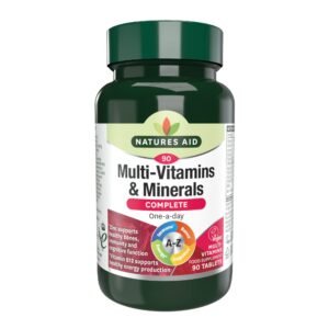 natures aid multi-vitamins and minerals
